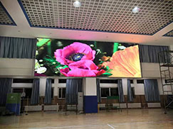 北京第十一中学室内P2.5全彩显示屏32.3平米